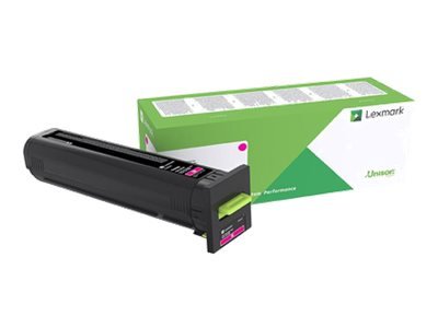 Lexmark Lexmark CX825, 860 Mag Corp 22K Cartridge | Lexmark 82K2XME | Lexmark - Extra High Yield - magenta - original - toner cartridge - LCCP, LRP, Lexmark Corporate | Toner cartridge | Magenta 82K2XME
