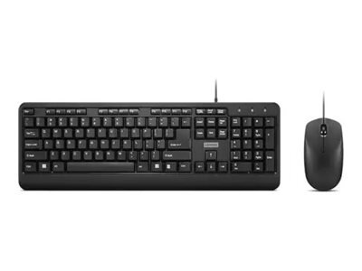Lenovo Lenovo | 160 Combo | Keyboard | Wired | Mouse included | US | Black | USB-A 2.0 GX31L52655