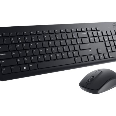 Dell Dell Keyboard and Mouse | KM3322W | Keyboard and Mouse Set | Wireless | Batteries included | Ukrainian | Black | Wireless connection 580-AKGK