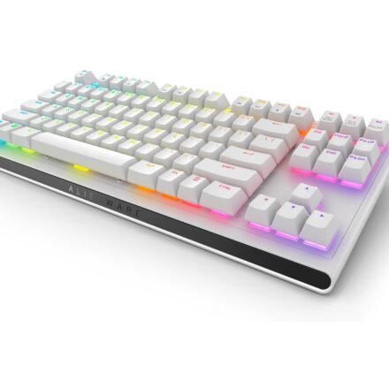 Dell Dell AW420K Alienware | Tenkeyless Gaming Keyboard | Wired | US | Lunar Light | CHERRY MX Red 545-BBFM