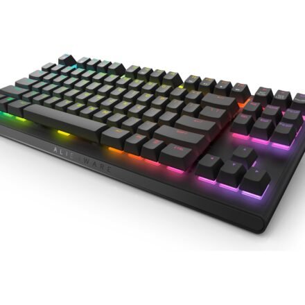 Dell Dell Alienware Tenkeyless AW420K | Gaming Keyboard | Wired | EN | Dark Side of the Moon | CHERRY MX Red 545-BBDY