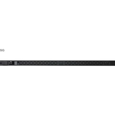 Aten Aten | Basic Metered 0U PDU with Surge Protection (16A, 22 Outlet IEC 320 C13, 2 Outlet IEC 320 C19) | PE1224SG PE1224SG-AT-G