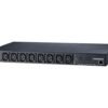 Aten Aten 15A/10A 8-Outlet 1U Outlet-Metered eco PDU | PE7108G | Black PE7108G-ATA-G