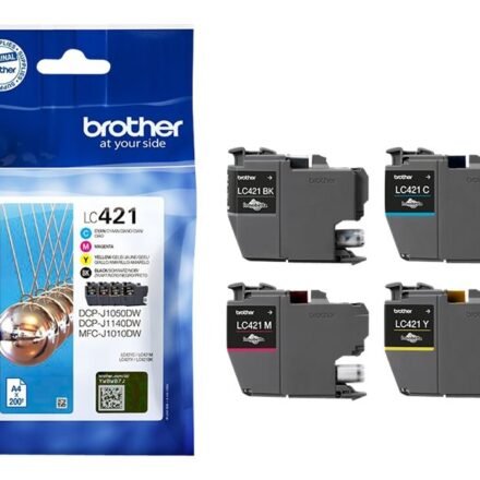 Brother Brother LC421VALDR | Ink Cartridges | Black, cyan, magenta, yellow LC421VALDR