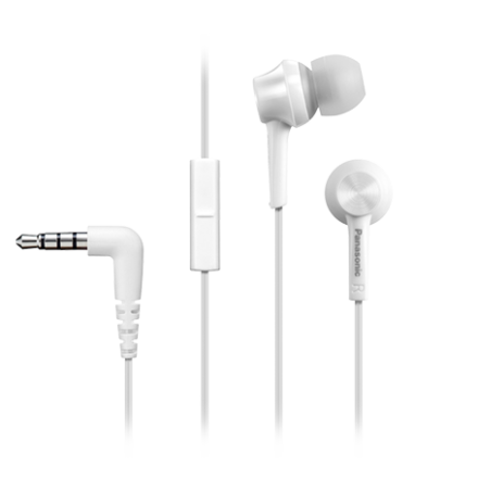 Panasonic Panasonic | Canal type | RP-TCM115E-W | Wired | In-ear | Microphone | White RP-TCM115E-W