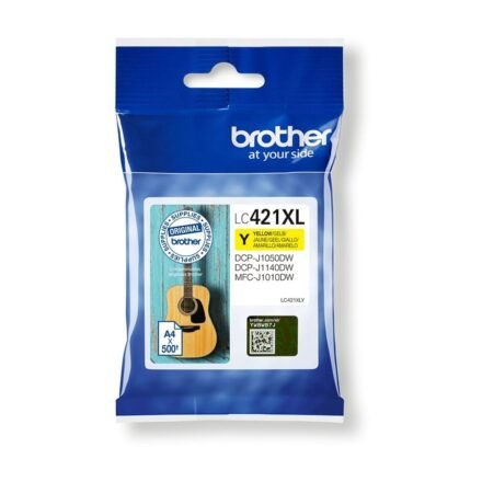 Brother Brother LC421XLY Ink Cartridge, Yellow | Brother LC421XLY | Ink Cartridge | Yellow LC421XLY
