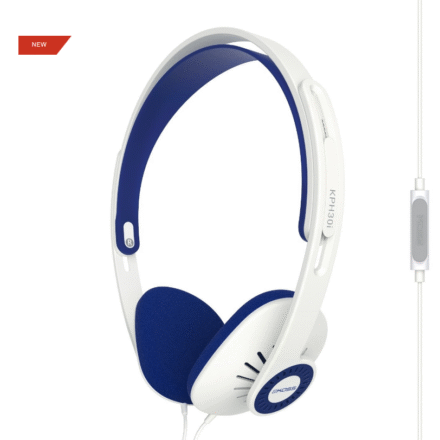 Koss Koss | Headphones | KPH30iW | Wired | On-Ear | Microphone | White 195166