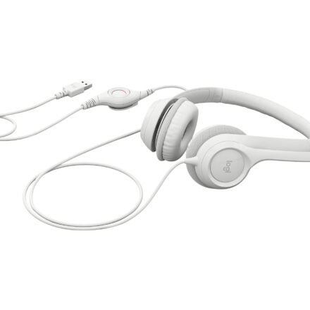 Logitech Logitech | USB Computer Headset | H390 | Wired | Over-Ear | Microphone | Noise canceling | Off-white 981-001286
