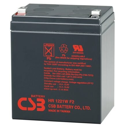 CSB Battery CSB | Battery, 12 V | HR1221WF2 | 21 W HR1221WF2