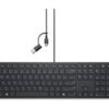 Dell Dell | Collaboration Keyboard | KB525C | Keyboard | Wired | Ukrainian (QWERTY) | Black | USB-C 580-BBTG