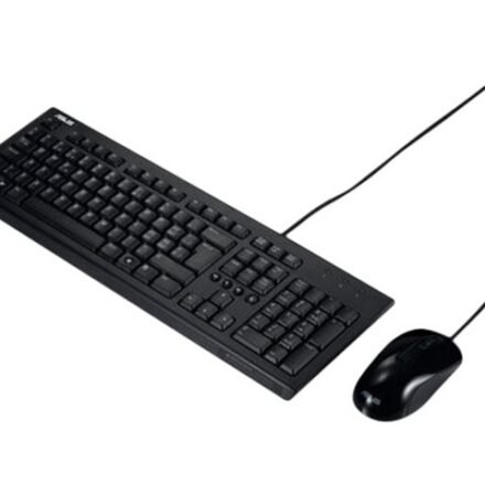 Asus Asus U2000 | Keyboard and Mouse Set | Wired | US | Black 90-XB1000KM001K0-