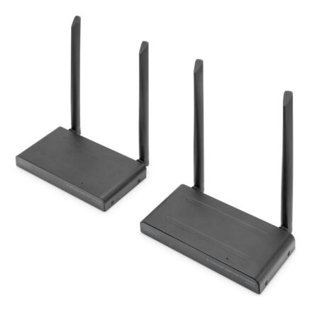 Digitus Digitus 4K Wireless HDMI KVM Extender Set, 150 m | DS-55328 | Black DS-55328