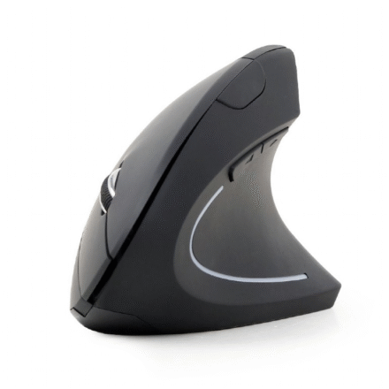 Gembird Gembird | MUSW-ERGO-01 | 2.4GHz Wireless Optical Mouse | Optical Mouse | USB | Black MUSW-ERGO-01