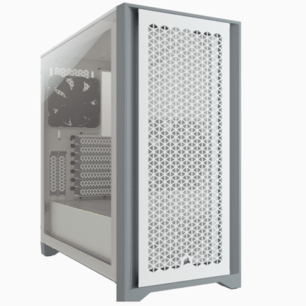 Corsair Corsair | Computer Case | 4000D | Side window | White | ATX | Power supply included No | ATX CC-9011201-WW
