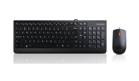 Lenovo Lenovo | USB Combo Keyboard & Mouse | 300 | Black | Keyboard and Mouse Combo | English | 1.8 m | Black | Wired Via USB GX30M39606