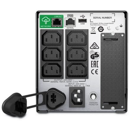 Schneider Electric Schneider Electric APC Smart-UPS | SMT750IC | 750 VA | 500 W SMT750IC