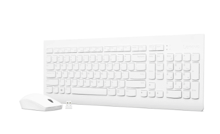 Lenovo Lenovo | Wireless Combo Keyboard & Mouse | 510 | White | Keyboard and Mouse Combo | 2.4 GHz Wireless via Nano USB | Batteries included | English | White GX30W75336