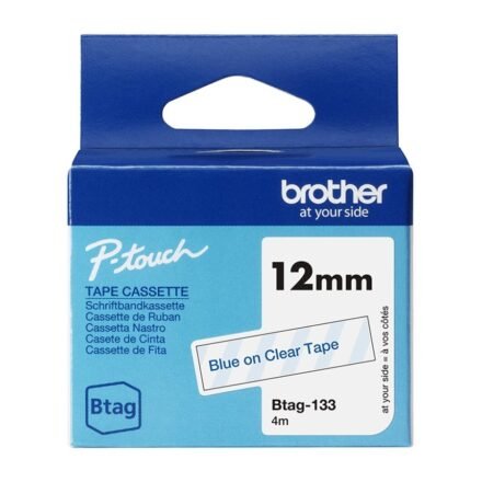 Brother Brother BTAG-133 | Blue on Clear | Btag BTAG133