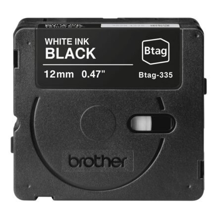 Brother Brother BTAG-335 | White on Black | Btag BTAG335