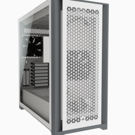 Corsair Corsair | Computer Case | iCUE 5000D | Side window | White | ATX | Power supply included No | ATX CC-9011211-WW