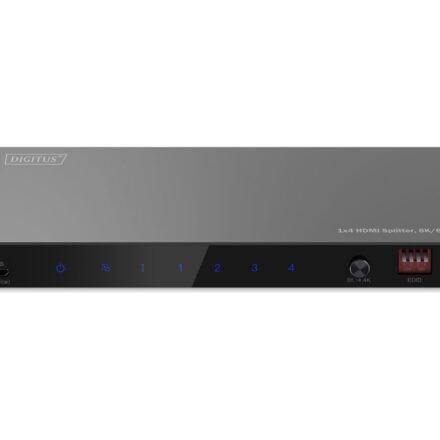 Digitus Digitus 8K HDMI Splitter, 1x4 | DS-55340 | Black DS-55340