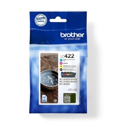 Brother Brother LC422VAL | Ink Cartridge | Black, Cyan, Magenta, Yellow LC422VAL