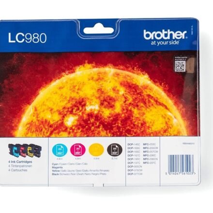 Brother Brother LC980VALBP C M Y BK Multipack | Brother LC980VALBP