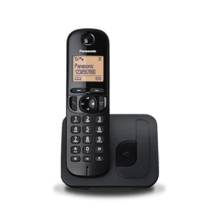 Panasonic Panasonic | Cordless | KX-TGC210FXB | Built-in display | Caller ID | Black | Phonebook capacity 50 entries | Speakerphone KX-TGC210FXB