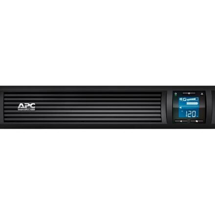 Schneider Electric Schneider Electric APC Smart-UPS C, Rackmount 2U, 4x IEC C13 outlets, SmartConnect port, USB and serial communication, AVR, graphic LCD | SMC1000I-2UC | 1000 VA | 600 W | 230 V SMC1000I-2UC