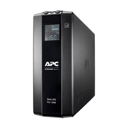 Schneider Electric APC Back UPS Pro BR 1600VA, 8 Outlets, AVR, LCD Interface | Schneider Electric BR1600MI