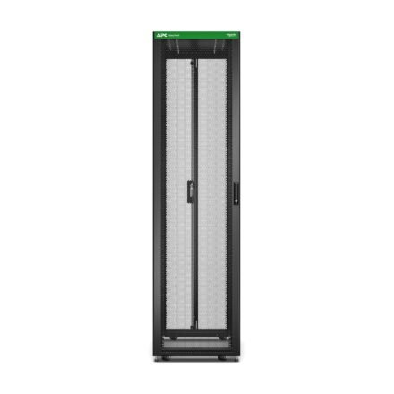 Schneider Electric APC Easy Rack 600mm/48U/1000mm , with Roof, castors, feet and 4 Brackets, No Side panels, black | Schneider Electric ER6800