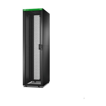 Schneider Electric APC Easy Rack 600mm/48U/1000mm with Roof, Side panel,castors,feet and 4 Brackets, No Bottom, black | Schneider Electric ER6802