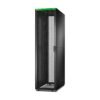 Schneider Electric APC Easy Rack 600mm/48U/1200mm with Roof, Side panel,castors,feet and 4 Brackets, No Bottom, black | Schneider Electric ER6822
