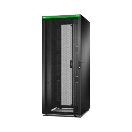 Schneider Electric APC Easy Rack 800mm/42U/1000mm with Roof, Side panel,castors,feet and 4 Brackets, No Bottom, black | Schneider Electric ER8202
