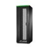 Schneider Electric APC Easy Rack 800mm/48U/1000mm with Roof, Side panel,castors,feet and 4 Brackets, No Bottom, black | Schneider Electric ER8802