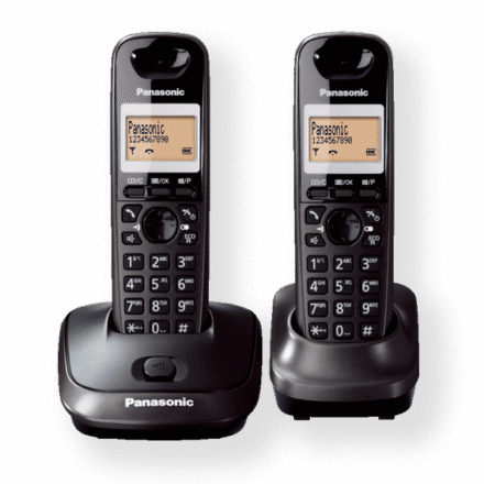 Panasonic Panasonic | Cordless | KX-TG2512FXT | Built-in display | Caller ID | Black | Conference call | Phonebook capacity 50 entries | Speakerphone | Wireless connection KX-TG2512FXT