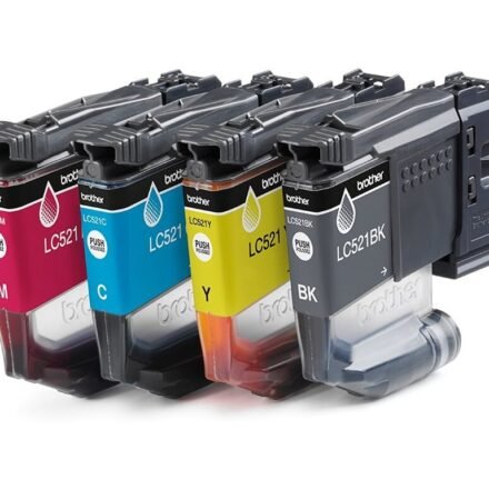 Brother Brother LC521VAL | Ink Cartridge | Black, Cyan, Magenta,Yellow LC521VAL