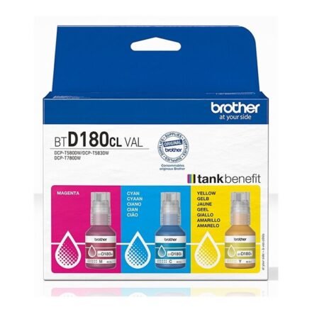 Brother Brother BTD180CL | Ink refill | Yellow, Cyan, Magenta BTD180CLVAL