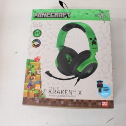 Razer SALE OUT. Razer Kraken V4 X Gaming Headset, Minecraft Edition, Wired | Razer Gaming Headset | Kraken V4 X | Wired | Over-Ear | Microphone | UNPACKED, DAMAGED PACKAGING | Minecraft Edition RZ04-05180200-R3M1SO