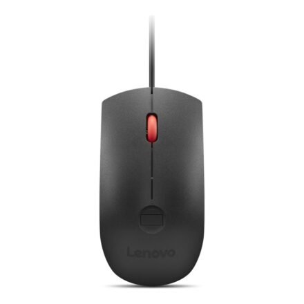 Lenovo Lenovo Fingerprint Biometric USB Mouse Gen3 | Wired | USB-A | Black/Red 4Y51S24029