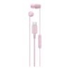 Sony Sony Earbuds | IER‑EX15C | Wired | In-ear | Microphone | Pink IEREX15CP.CE7