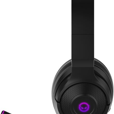 Lorgar Lorgar NOAH 701 Headset with Microphone | Bluetooth | Built-in microphone | 2.4GHz USB, BT 5.1 | ANC | Black LRG-GHS701