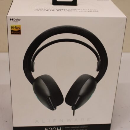 Dell SALE OUT. | Dell Alienware Wired Gaming Headset | AW520H | Wired | Over-Ear | USED, SCRATCHES, CABLE PROTECTION DAMAGED | Noise canceling 545-BBFHSO