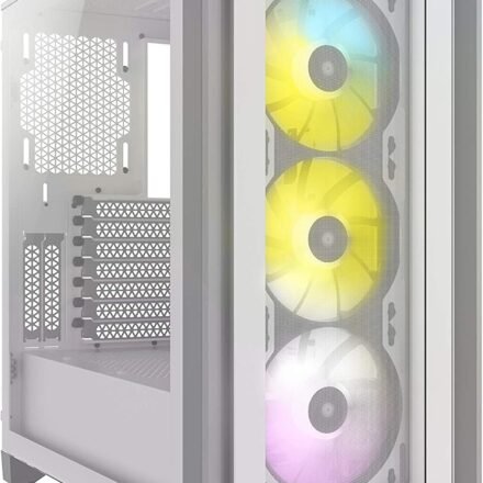 Corsair Corsair | Tempered Glass Mid-Tower ATX Case | iCUE 4000X RGB | Side window | White | Mid-Tower | Power supply included No | ATX CC-9011205-WW