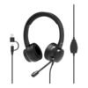 PORT CONNECT PORT CONNECT Stereo Headset Wired USB Comfort | PORT CONNECT 901605