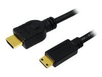 Logilink 2m HDMI cable type A male - HDMI mini Typ C, bulk cable | Logilink | HDMI to mini-HDMI CH0023