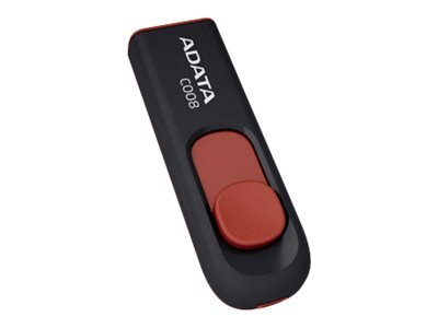 ADATA ADATA | C008 | 32 GB | USB 2.0 | Black/Red AC008-32G-RKD