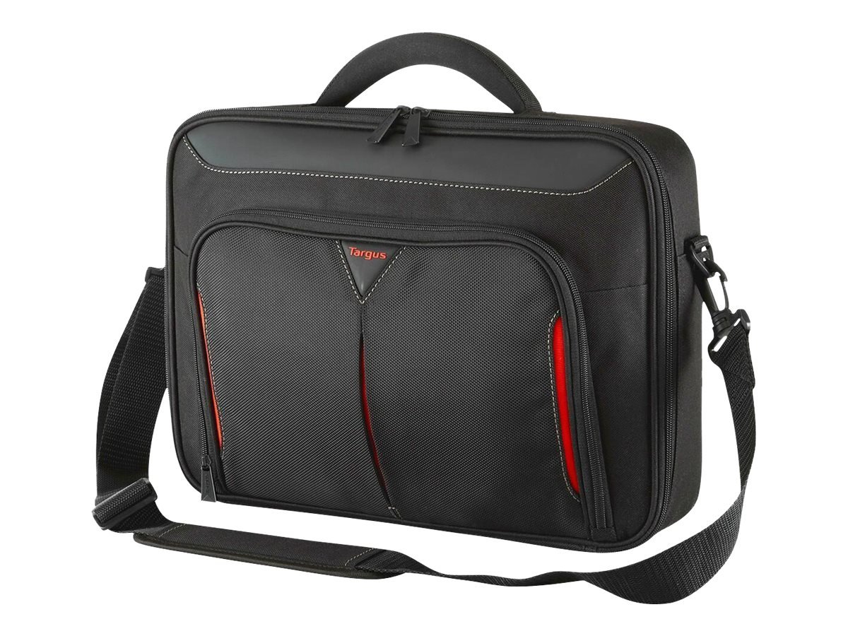 Targus Targus | Classic | Fits up to size 14 " | Messenger - Briefcase | Black/Red | Shoulder strap CN414EU