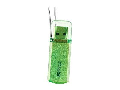 Silicon Power Silicon Power | Helios 101 | 8 GB | USB 2.0 | Green SP008GBUF2101V1N