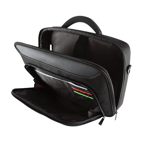 Targus Targus | Classic | Fits up to size 14 " | Messenger - Briefcase | Black/Red | Shoulder strap CN414EU